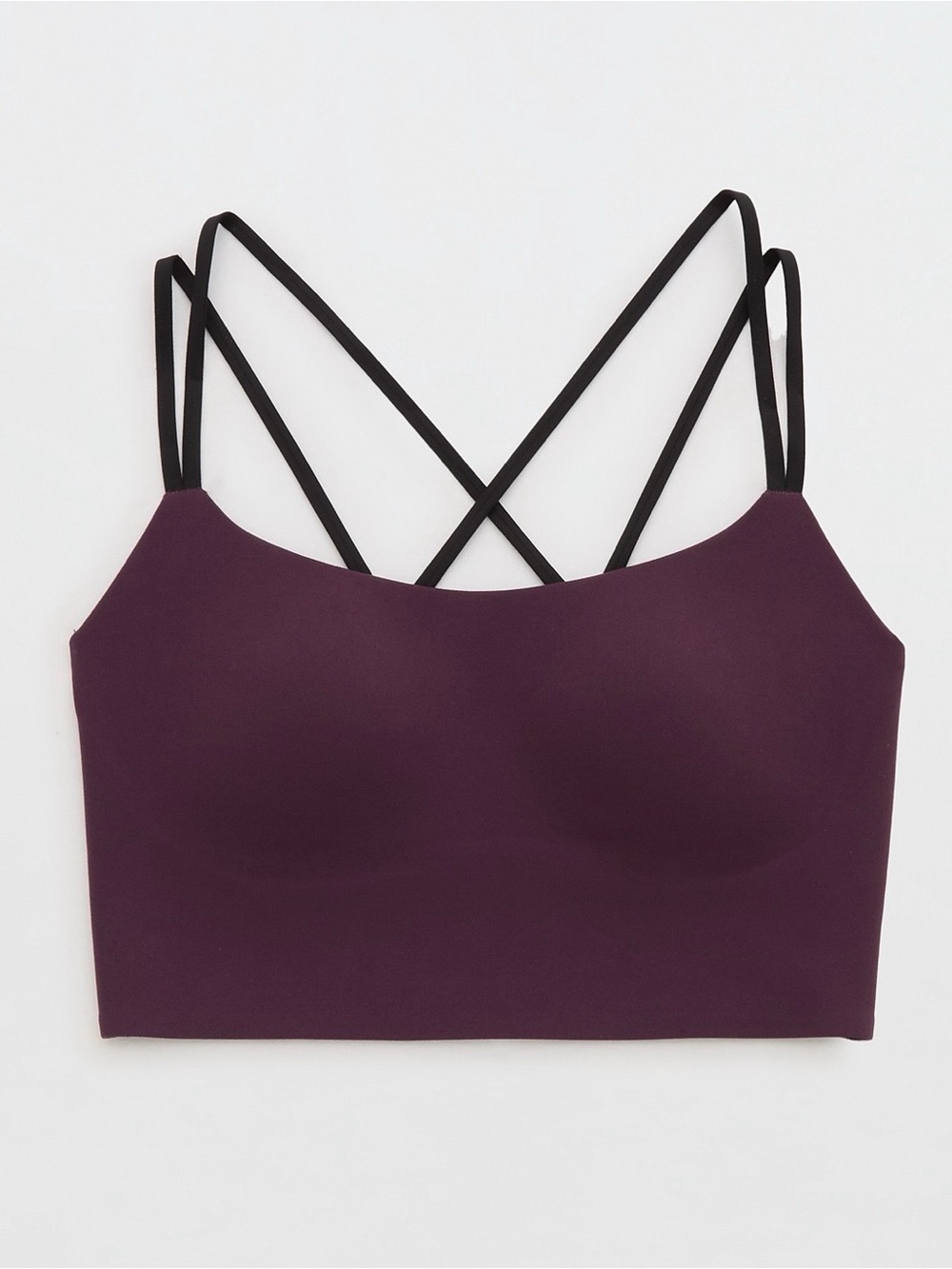 OFFLINE By Aerie Real Me XTRA
Hold Up! Strappy Sports Bra Cool Berry